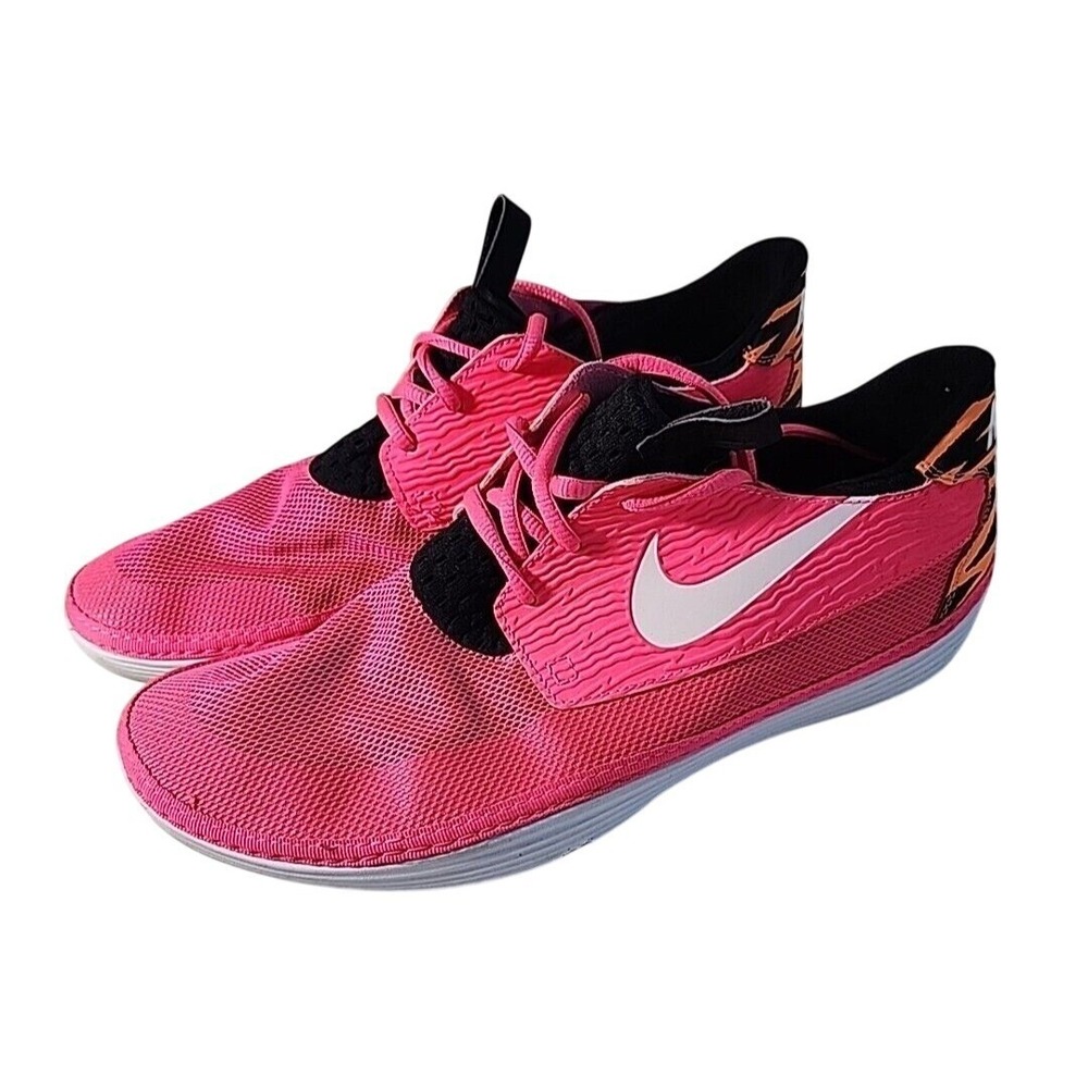 Nike Solarsoft Moccasin Hyper Pink Tiger Stripe 555301-618 Mens 11